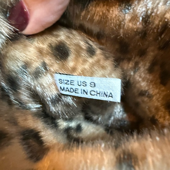 Juicy Couture black boots with sequin embellishments. Faux animal fur insideEUC - Picture 5 of 10